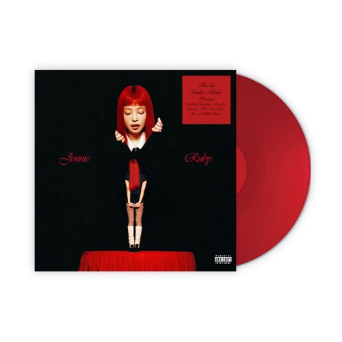 JENNIE - The 1st Studio Album [Ruby] (Unsigned) (LP Ver.)