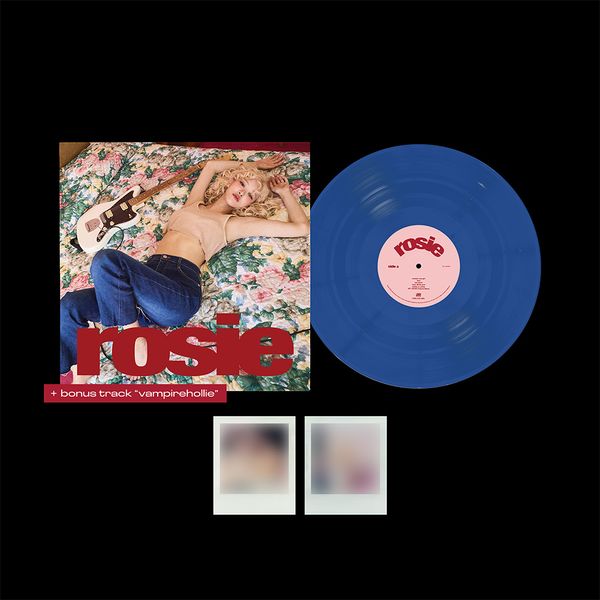 ROSÉ - first studio album [rosie] vinyl (vampirehollie edition blue)