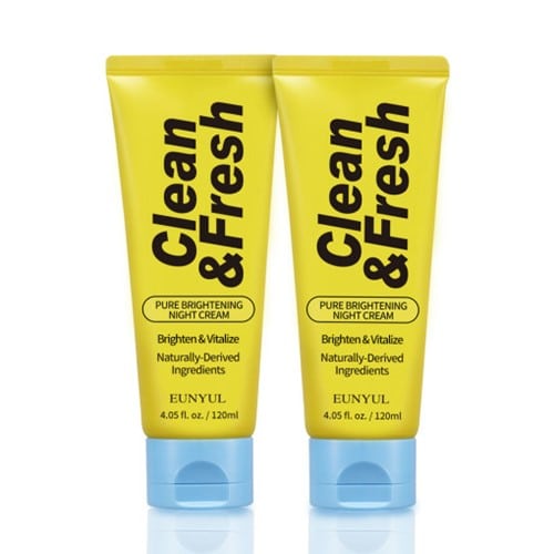 EUNYUL Clean & Fresh Pure Brightening Night Cream 2ea Set