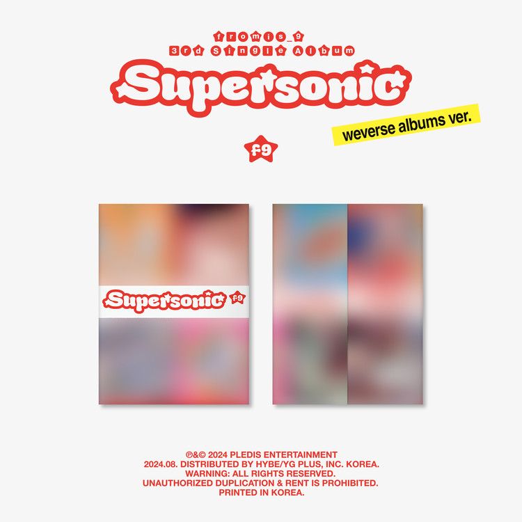 fromis_9 - 3rd Single Album [Supersonic] (Weverse Albums Ver.)