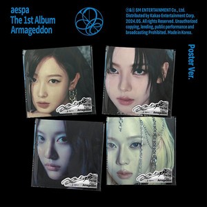  Aespa the 1st album armageddon poste ver