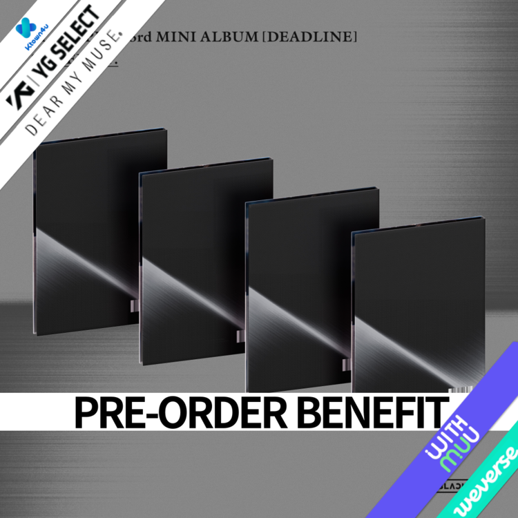 (POB) BLACKPINK - 3rd Mini Album [DEADLINE] (SILVER Ver.)