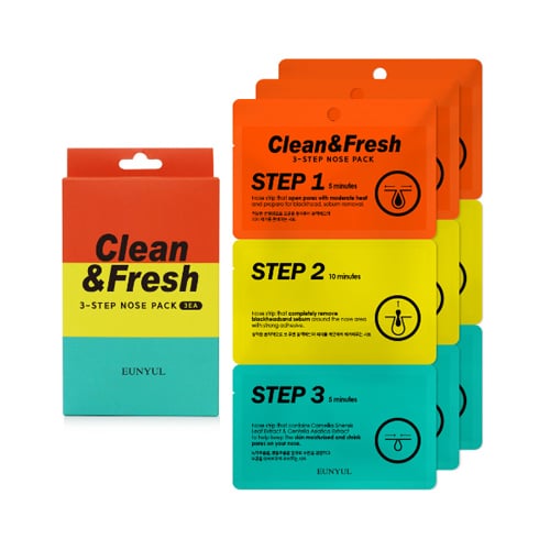 CLEAN&FRESH 3-Step Nose Pack