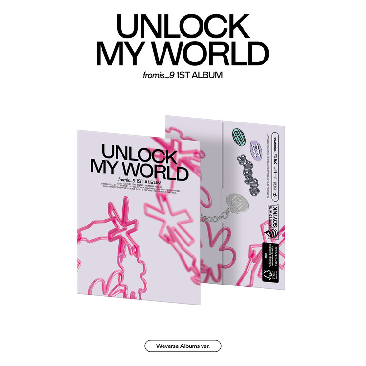 fromis_9 - VOL. 1 [UNLOCK MY WORLD] (WEVERSE ALBUMS Ver.)