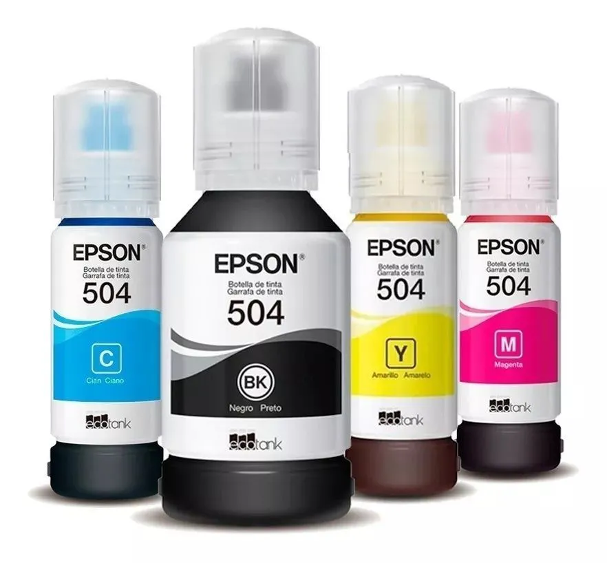 Kit de Tintas Epson 504 Ecotank