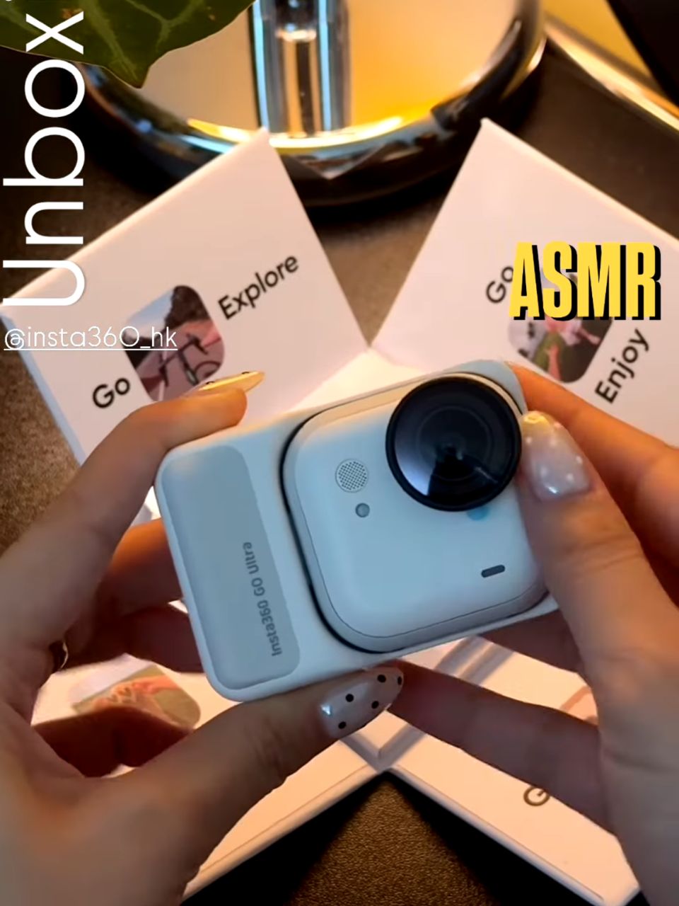 Insta360 GO Ultra – 4K 便攜第一人稱運動/生活相機