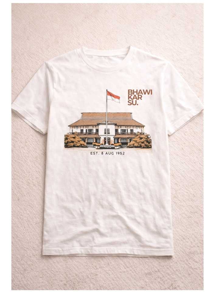 Kaos Bhawikarsu Gedung Bersejarah