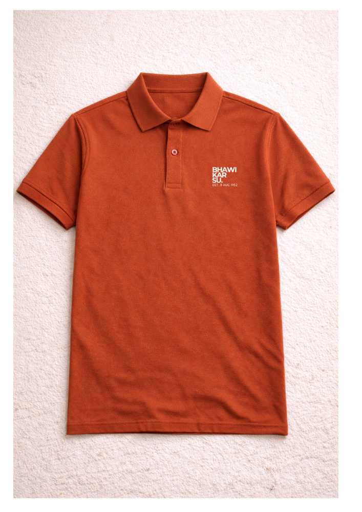 Kaos Polo Pria Coklat