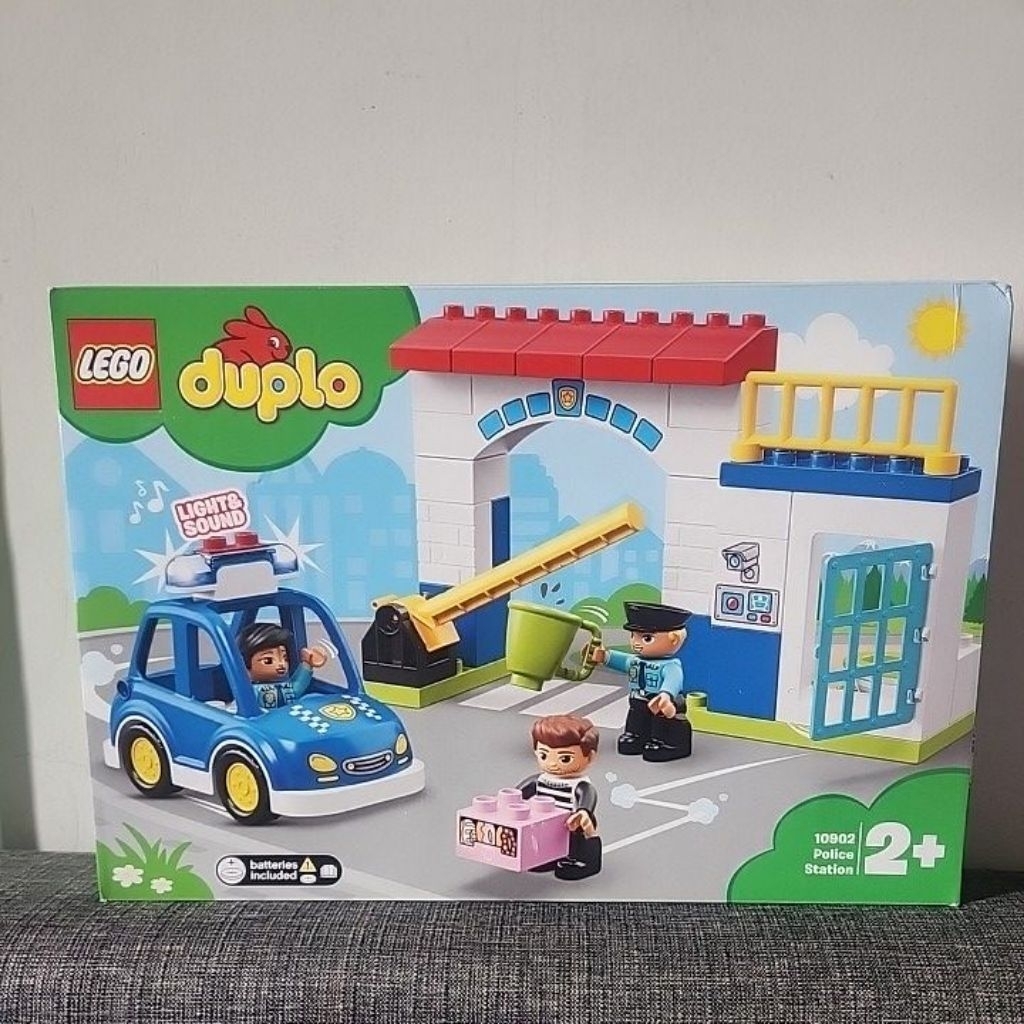 LEGO DUPLO POLICE STATION 10902 WITH LIGHT & SOUND ORIGINAL BNIB SNI