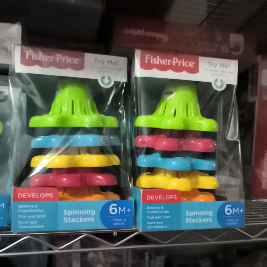 FISHER PRICE SPINNING STACKERS - MAINAN BAYI ORIGINAL