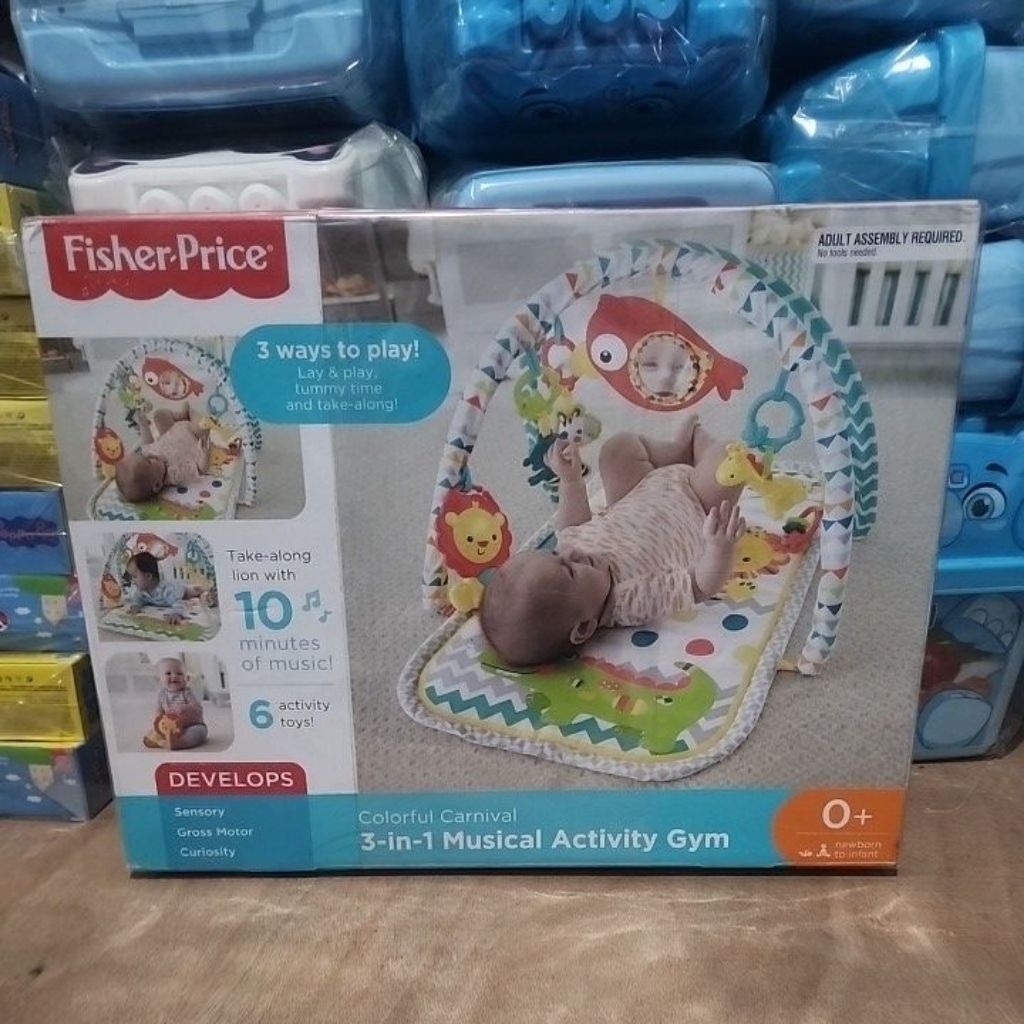 FISHER PRICE MUSICAL ACTIVITY GYM - MATRAS BAYI ORIGINAL