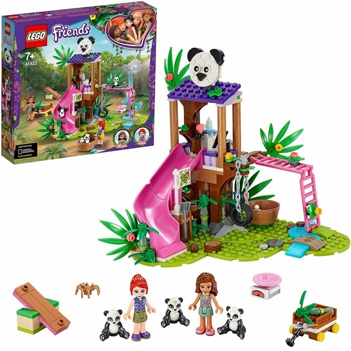 LEGO 41422 FRIENDS PANDA JUNGLE TREE HOUSE PLAYGROUND 7+ 265 PCS