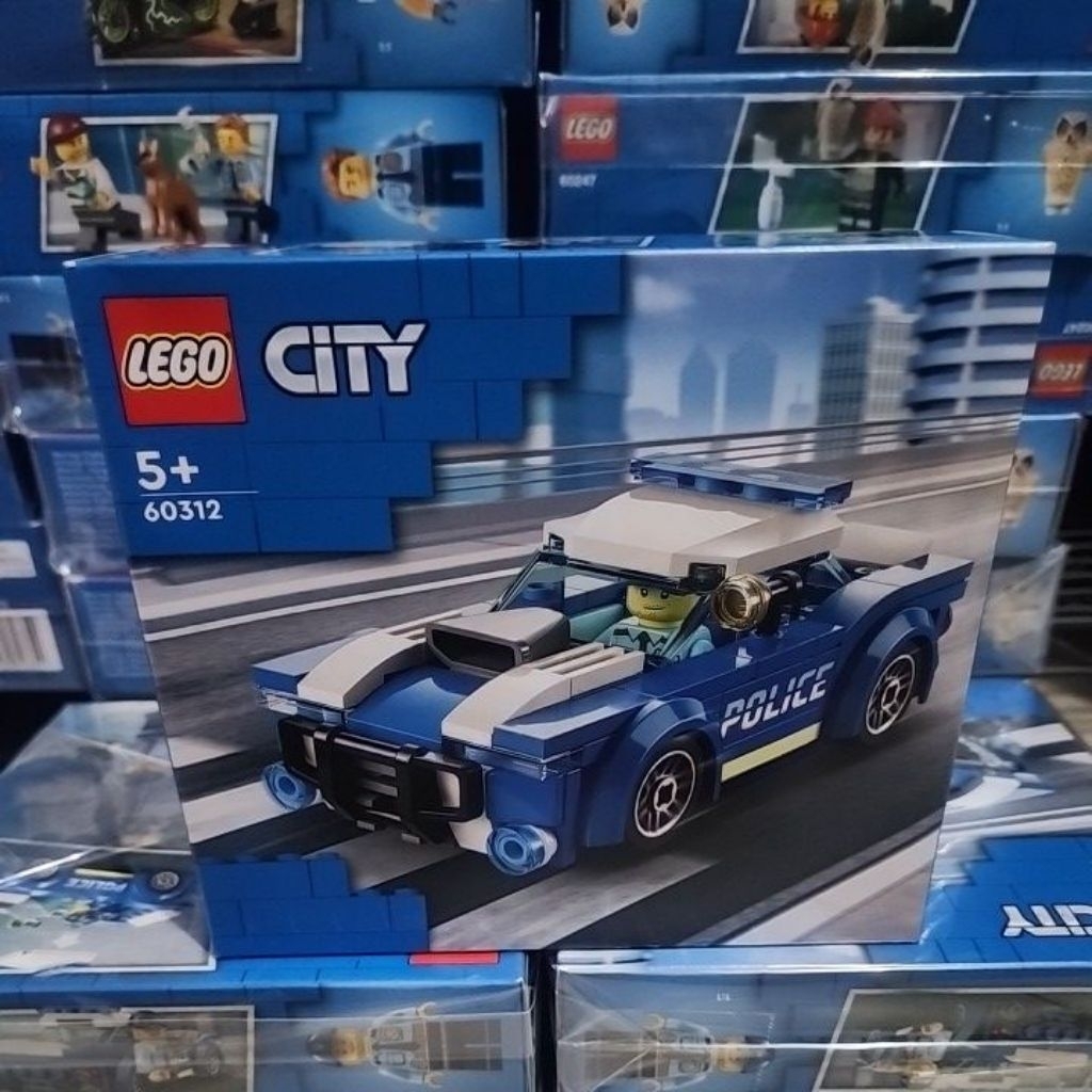 LEGO 60312 CITY POLICE CAR 94 PCS ORIGINAL - MAINAN LEGO BNIB SNI ORIGINAL
