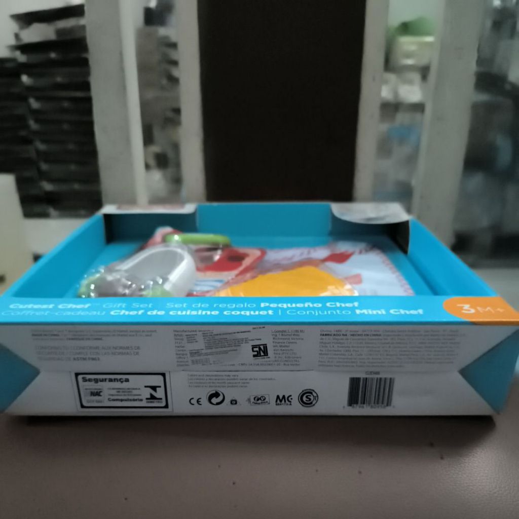 FISHER PRICE CUTEST CHEF GIFT SET - MAINAN ANAK ORIGINAL