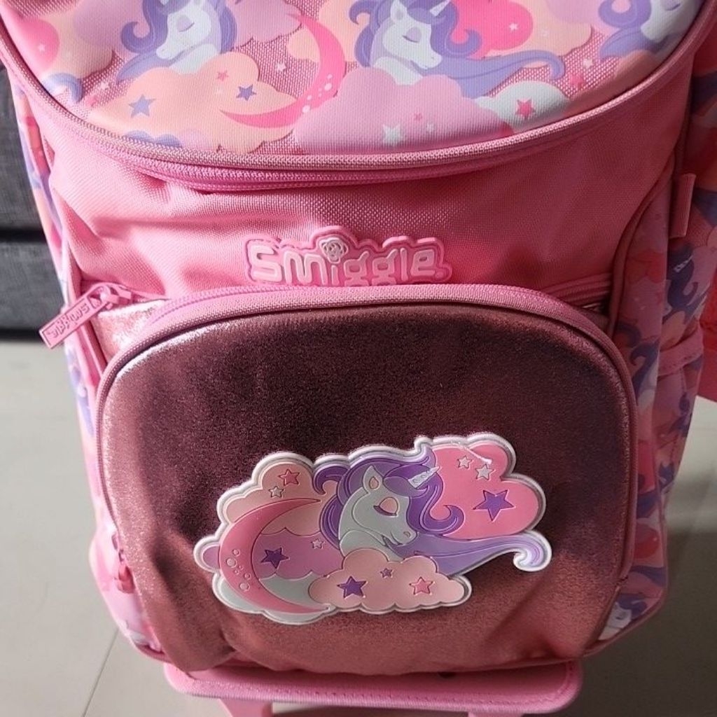 TAS TROLLEY SMIGGLE BACKPACK BISA DILEPAS ORIGINAL