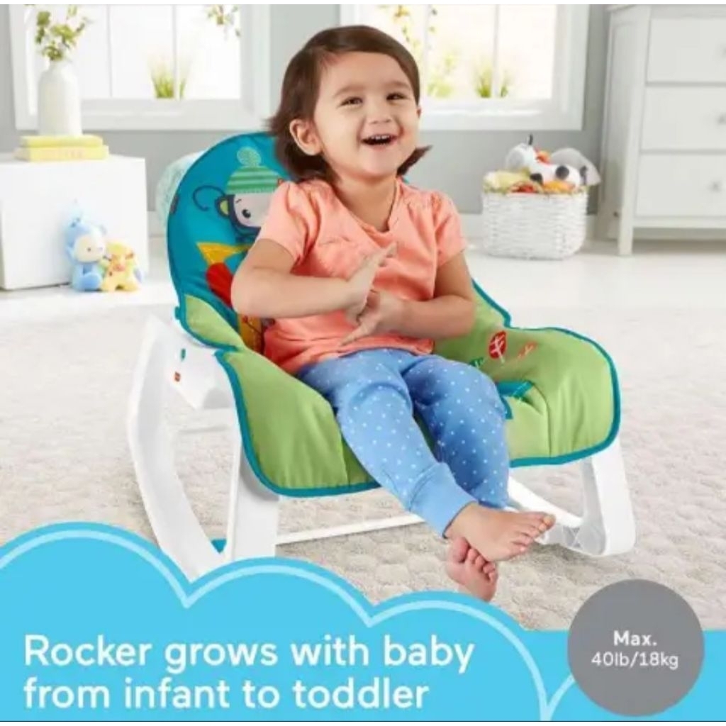 FISHER - PRICE INFANT - TO - TODDLER ROCKER ORIGINAL 