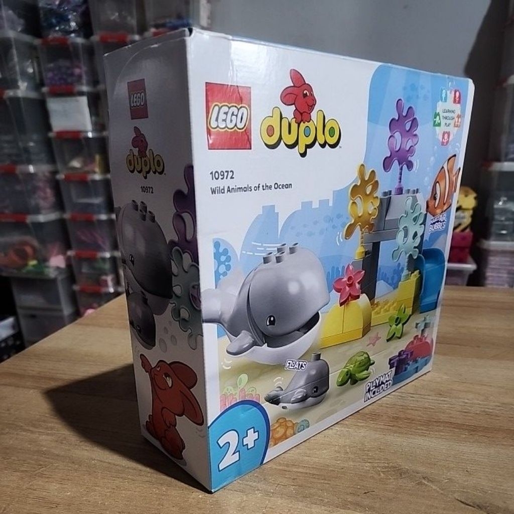 LEGO 10972 DUPLO WILD ANIMALS OF THE OCEAN 2+ 32 PCS ORIGINAL