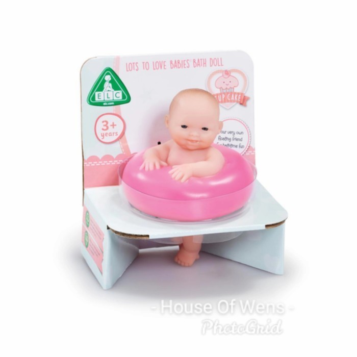 ELC CUPCAKE BABY BATH SWIM RIN - MAINAN BONEKA MANDI BABY ORIGINAL