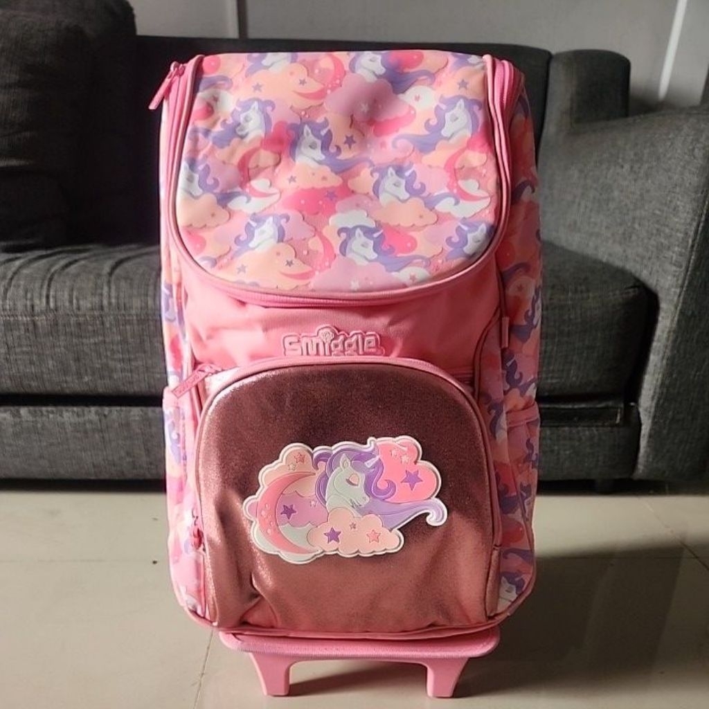 TAS TROLLEY SMIGGLE BACKPACK BISA DILEPAS ORIGINAL