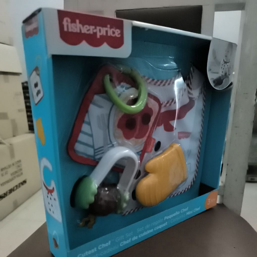 FISHER PRICE CUTEST CHEF GIFT SET - MAINAN ANAK ORIGINAL