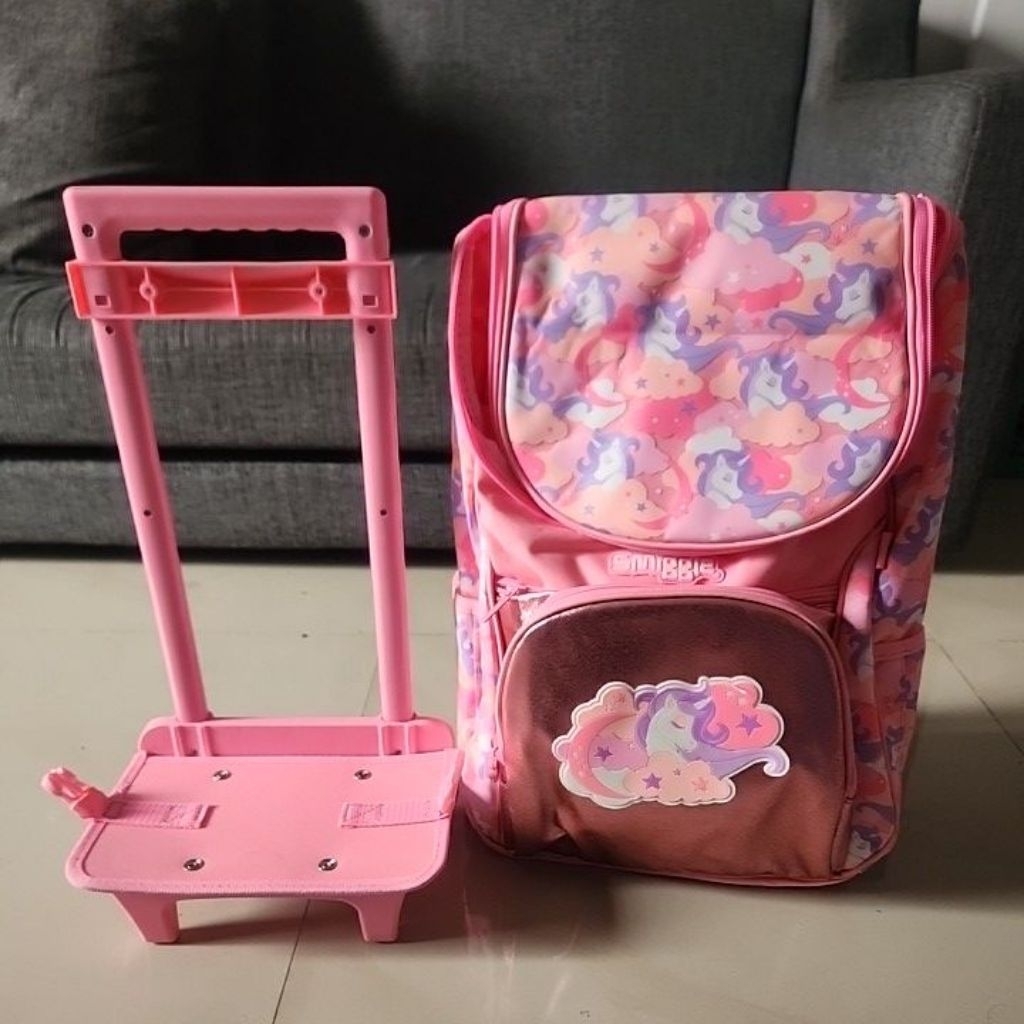 TAS TROLLEY SMIGGLE BACKPACK BISA DILEPAS ORIGINAL