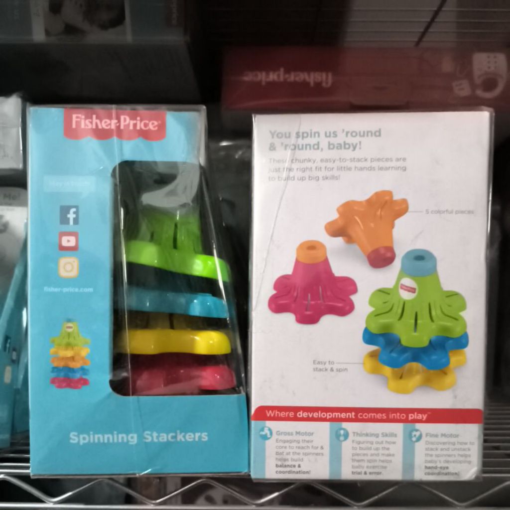FISHER PRICE SPINNING STACKERS - MAINAN BAYI ORIGINAL