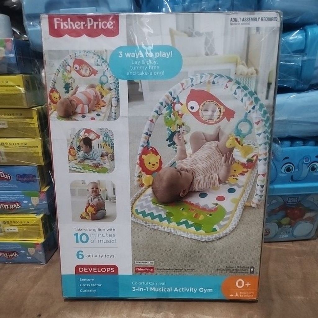 FISHER PRICE MUSICAL ACTIVITY GYM - MATRAS BAYI ORIGINAL