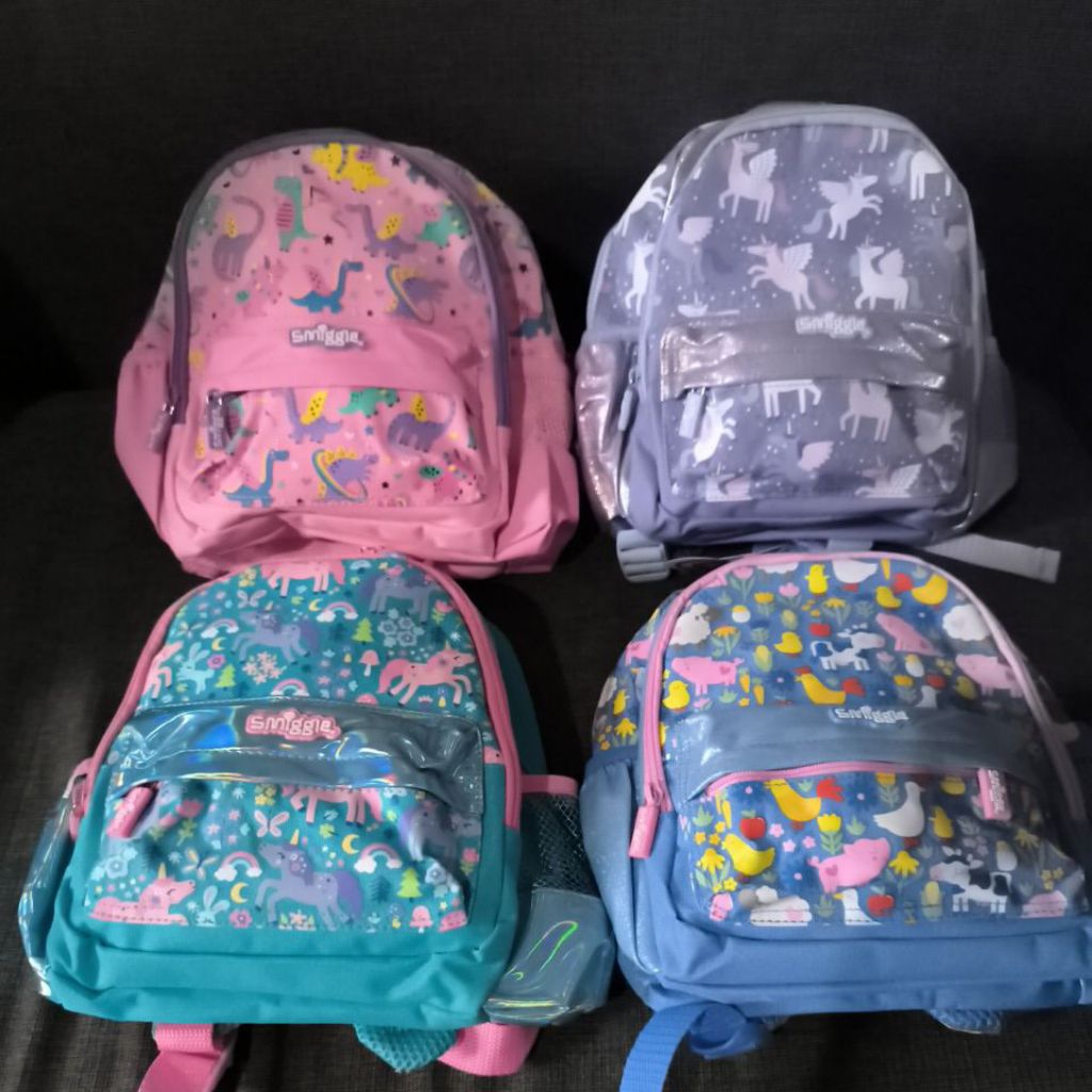 SMIGGLE TOPSY TEENY TINY BACKPACK -TAS SEKOLAH PLAYGROUP ORIGINAL