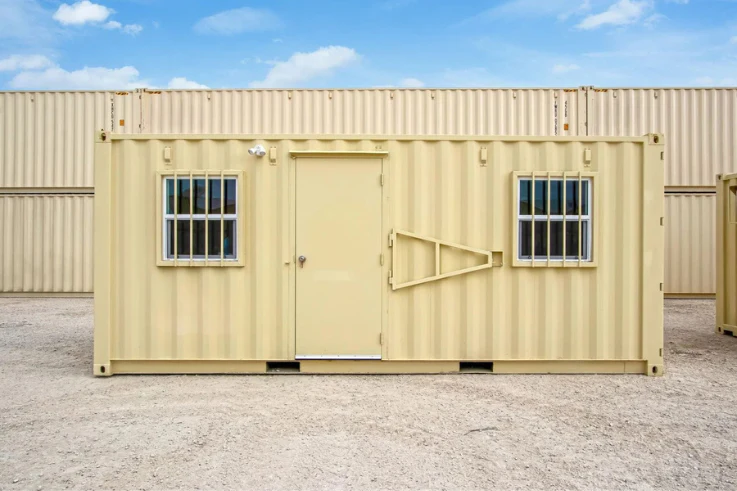 20ft Shipping Container Office (Insulated / With Siding)