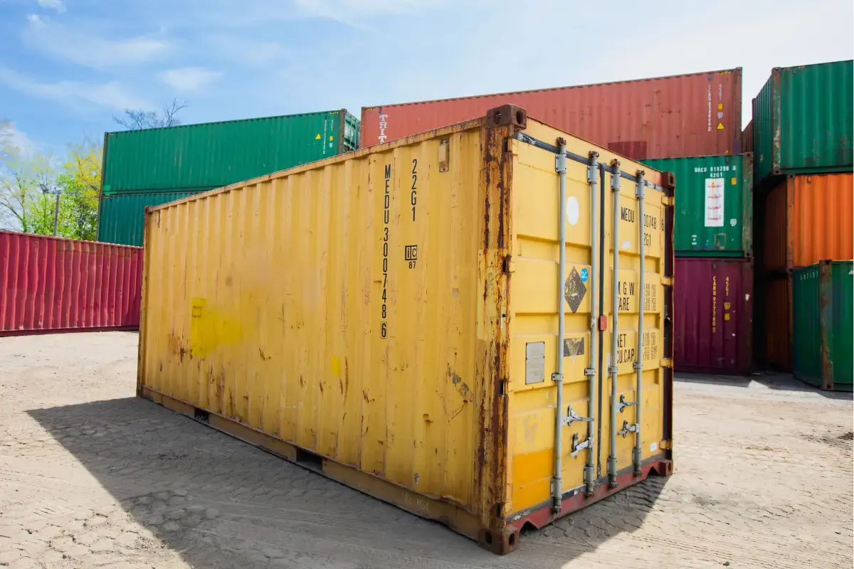 20ft Used Standard Shipping Container