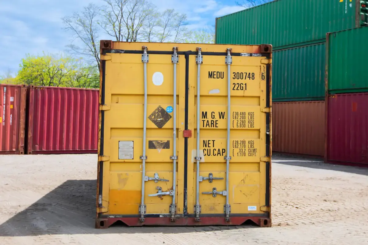 20ft Used Standard Shipping Container