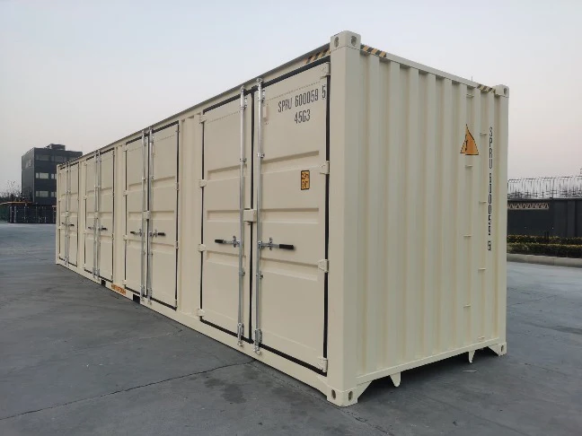 40ft High Cube Side Door 1 Trip Shipping Container