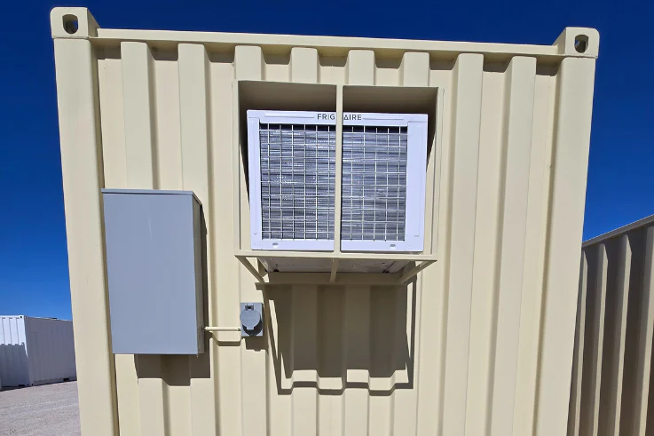 20ft Shipping Container Office (Insulated / With Siding)