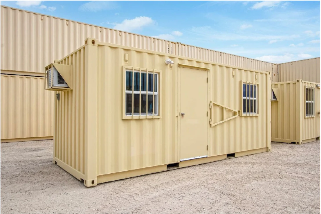 20ft Shipping Container Office (Insulated / With Siding)