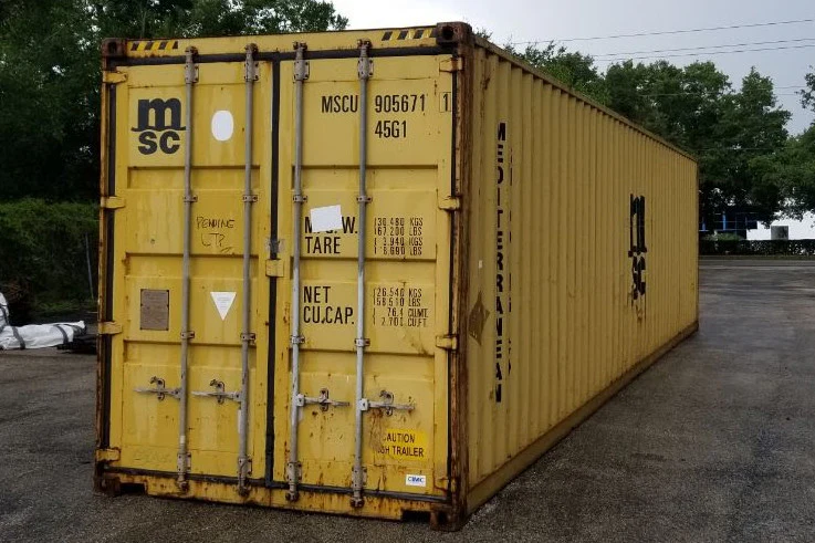 40ft High Cube Wind & Water Tight Shipping Container