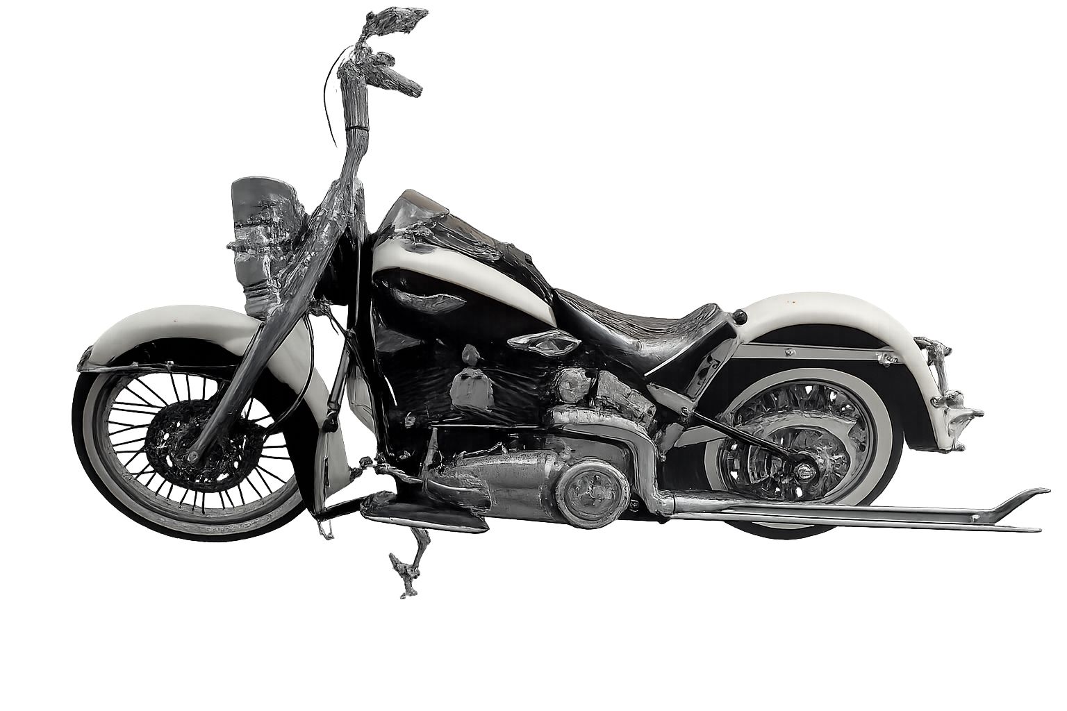 Classic Vintage Cruiser Motorcycle