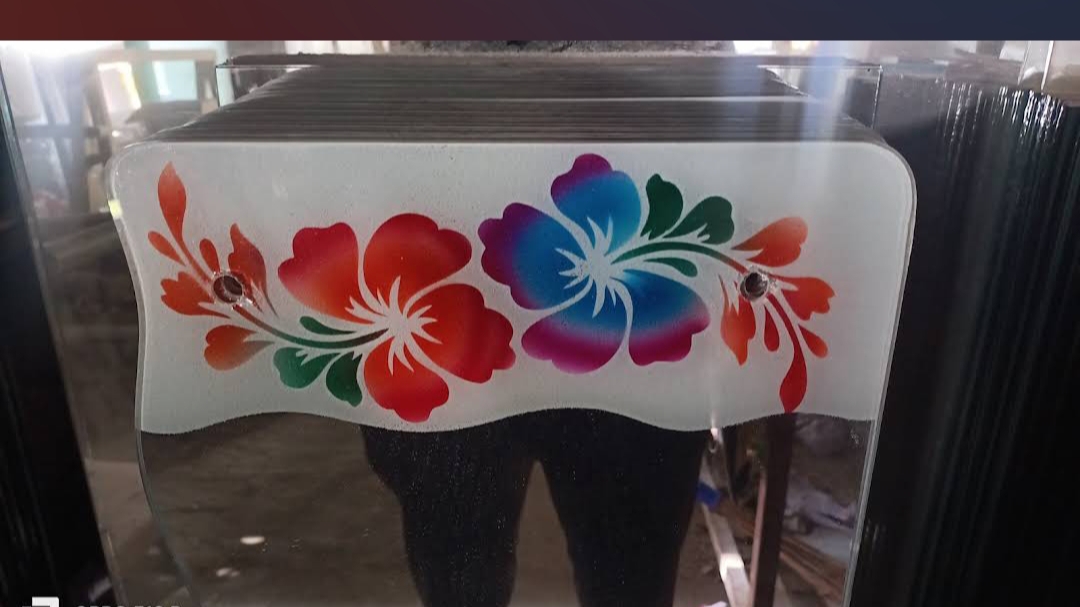 12x48  4mm polished corner round with both sode design 