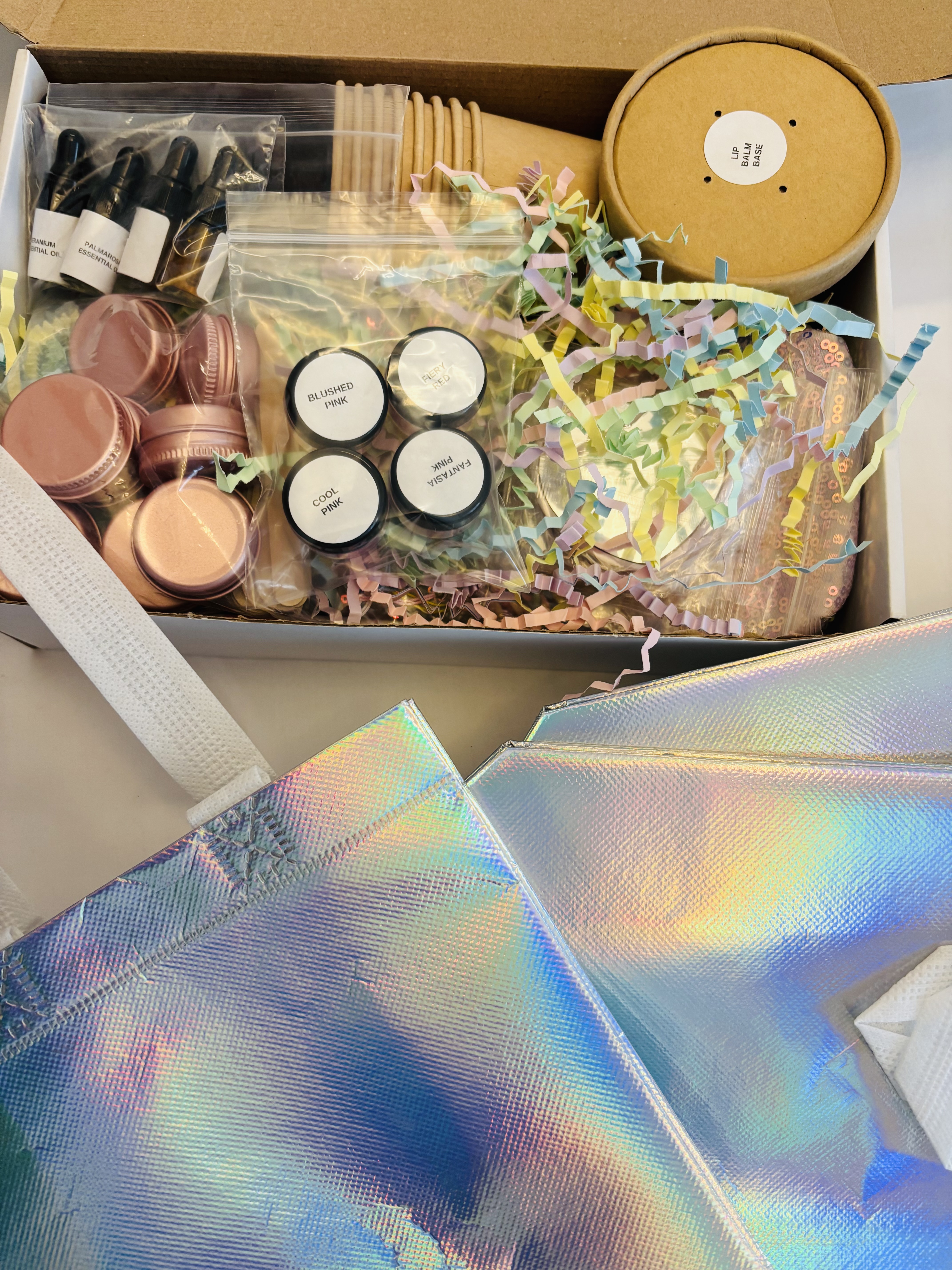 Lip Balm and Perfume Party Box