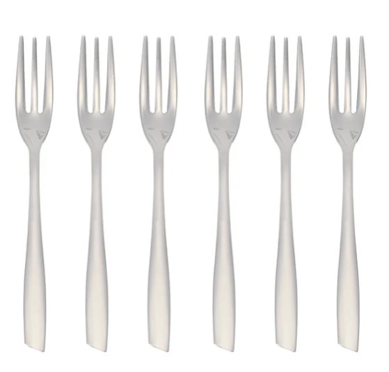 EME - Eleven Cake Fork 6 Pcs Stainless Steel 18/10