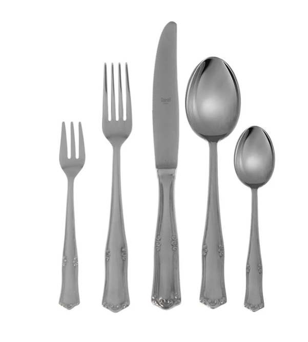 Mepra - Daily Use Cutlery Set 30 Pieces - Stainless Steel 18/10 - Wooden Box