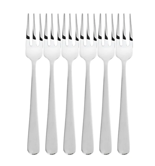 Mepra - Dessert Fork Set 6 Pieces - Stainless Steel