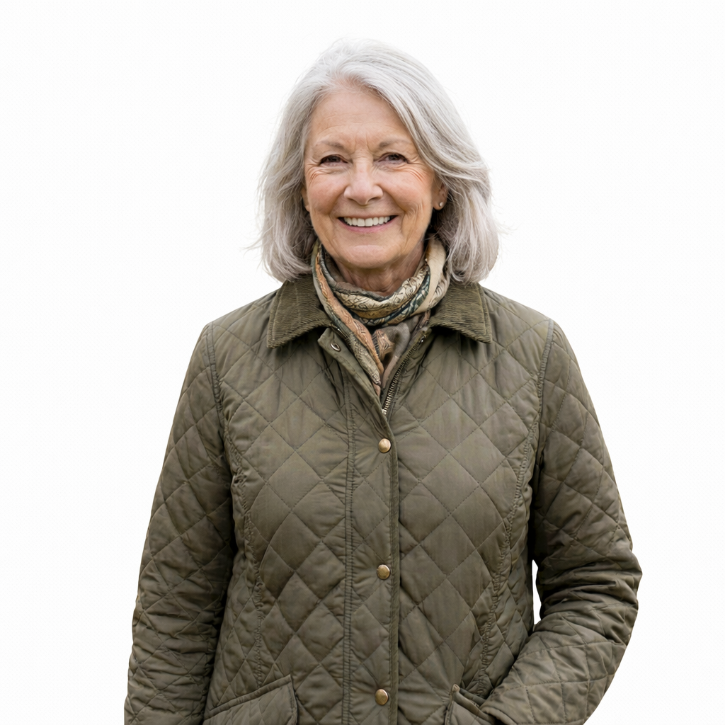 Olive Quilted Jacket