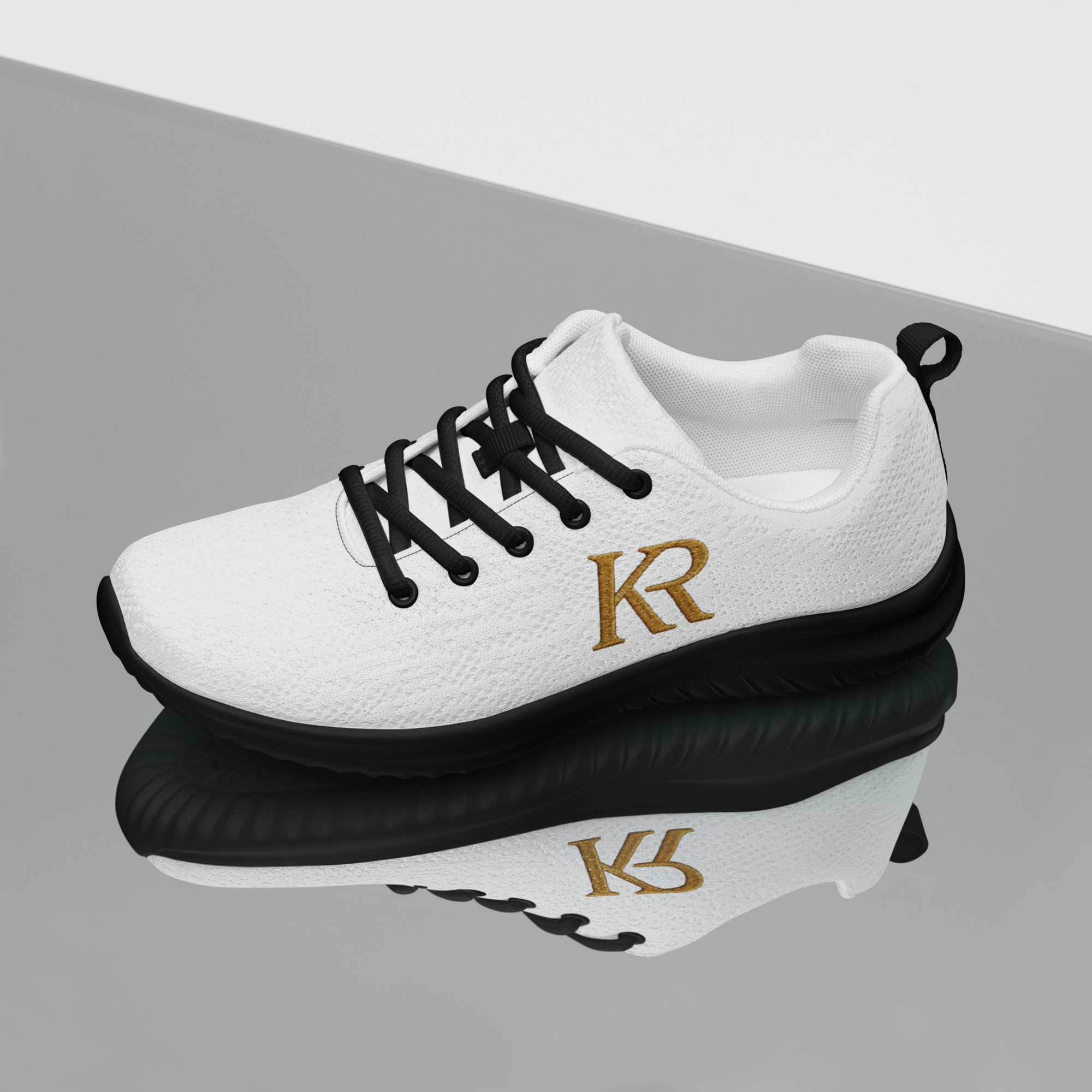 Sneackers KR Premium Dames - Noir et Blanc contrasté