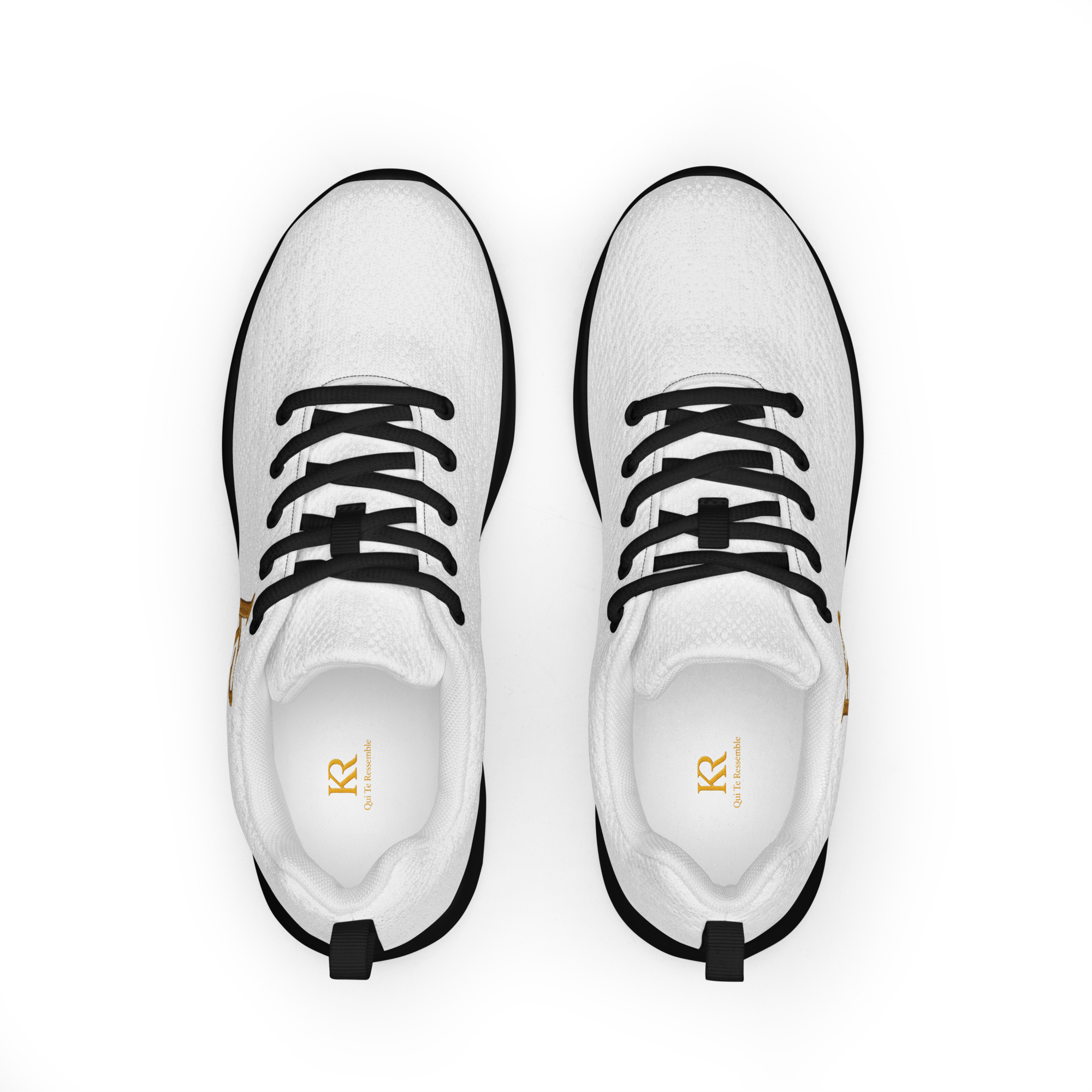 Sneackers KR Premium Dames - Noir et Blanc contrasté