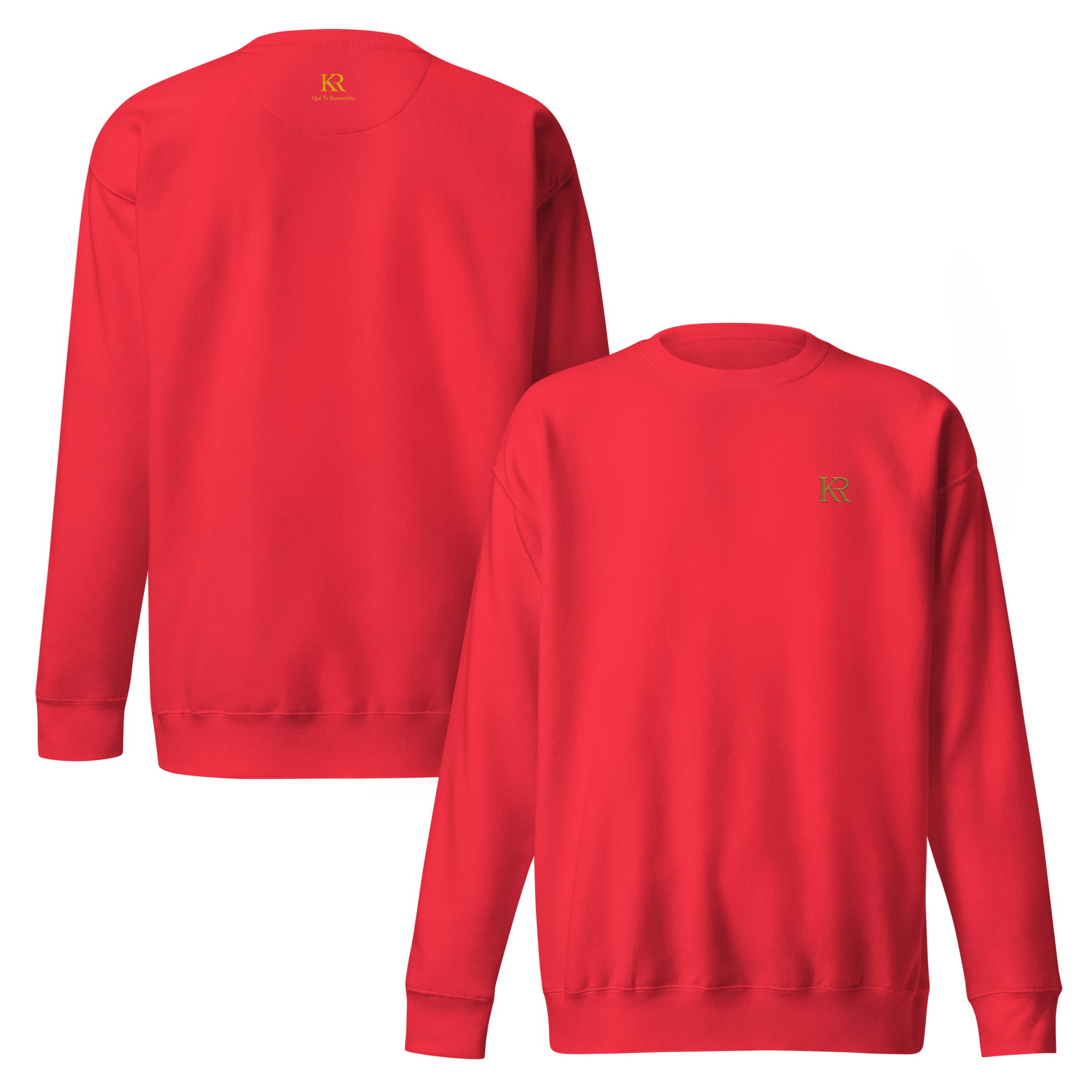 Sweat Premium KR en Coton Brodé - Unisexe