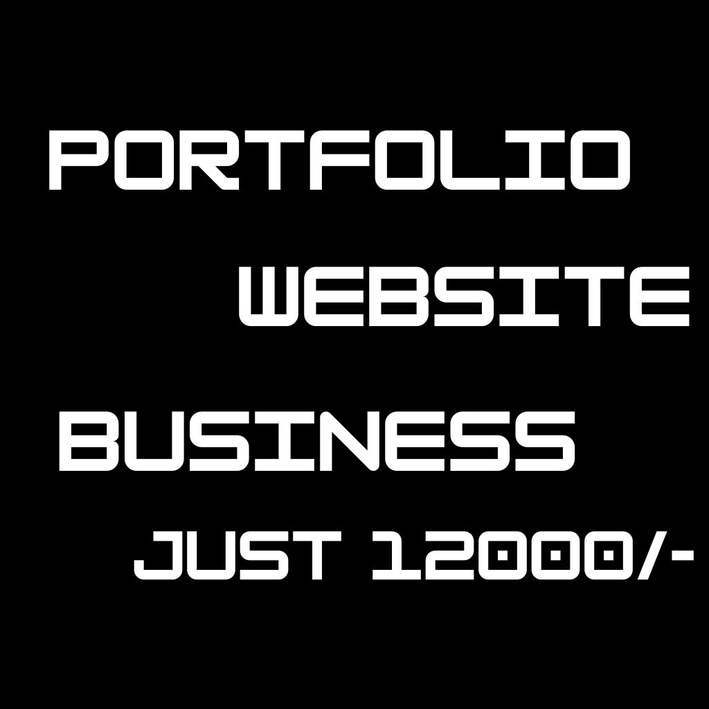 PORTFOLIO WEBSITE (BUSINESS)