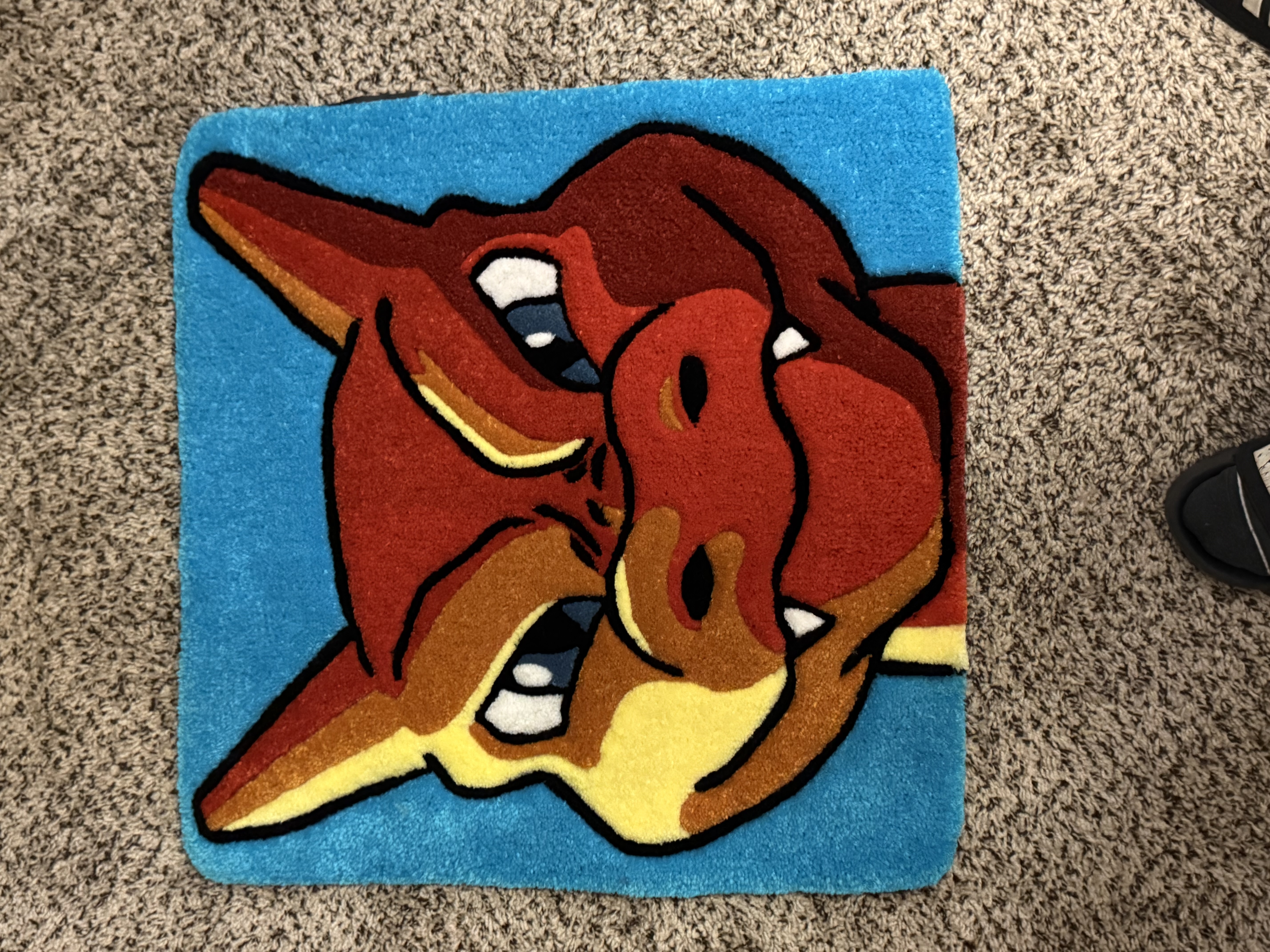 Charizard Inspired Rug