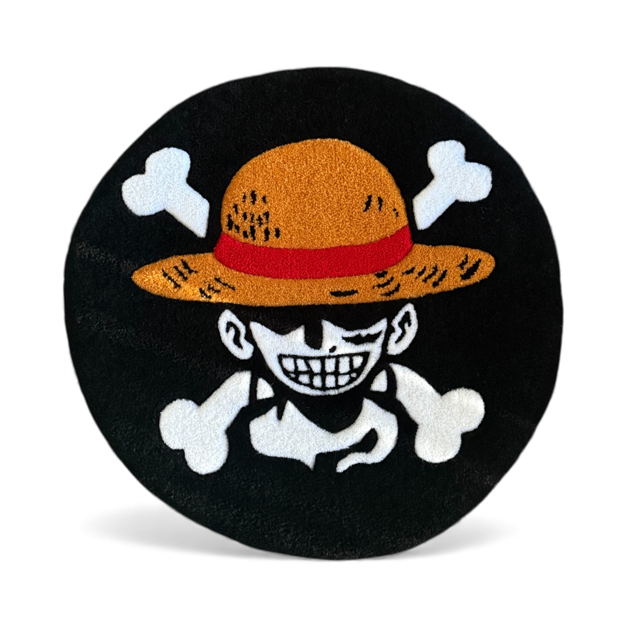 Monkey D. Luffy Pirate Straw Hat Round Rug