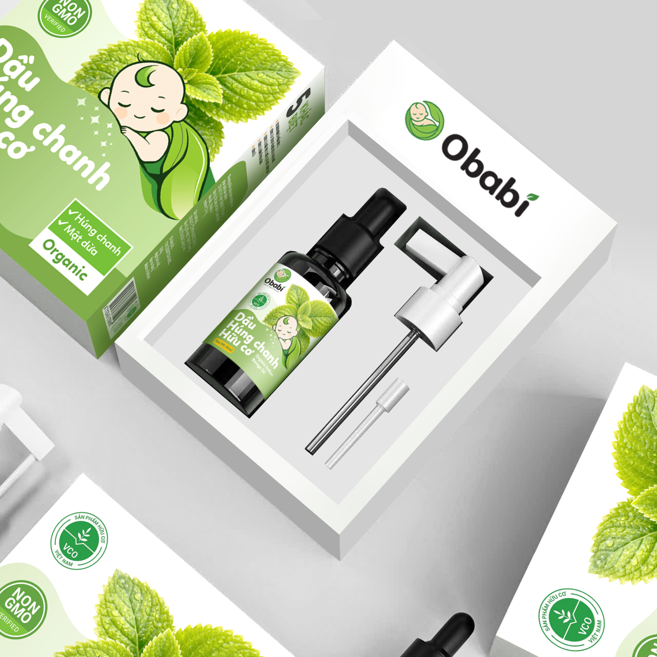 Dầu Húng Chanh Hữu Cơ