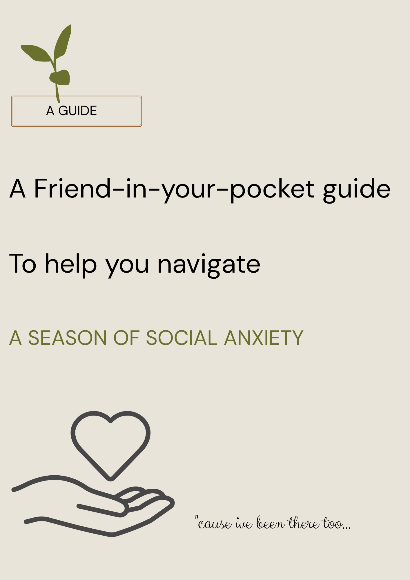 A Friend-in-Your-Pocket Guide to Social Anxiety